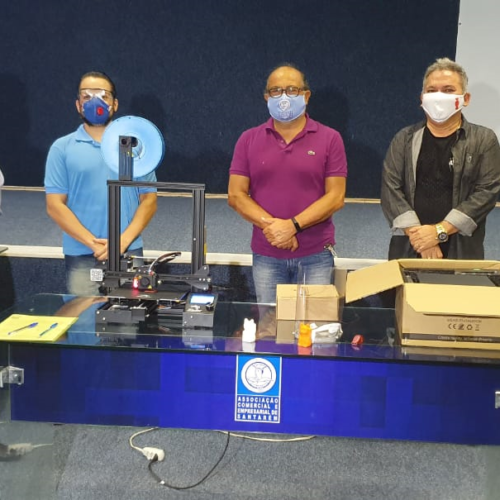 Coronavírus: Impressoras 3D  aceleram produção de máscaras para profissionais da Saúde