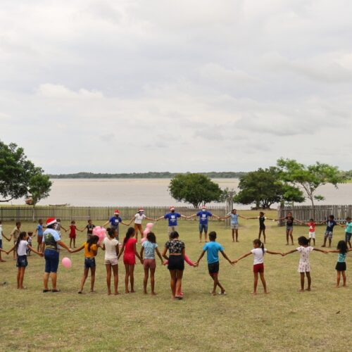 Conjove da Aces realiza Ação de Natal em Santana do Ituqui