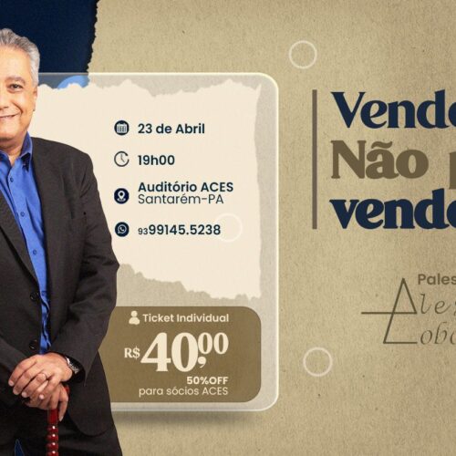 Vendedor não precisa vender com Alexandre Lobo
