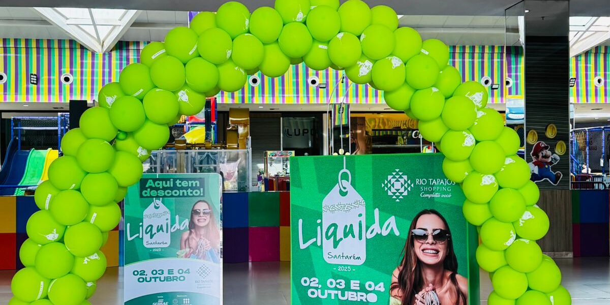 Liquida Santarém movimenta corredores comerciais da cidade